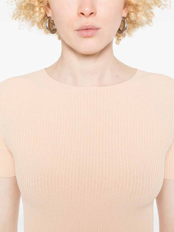 ROBERTO COLLINA buy online Rundhalspullover - Hellbraun