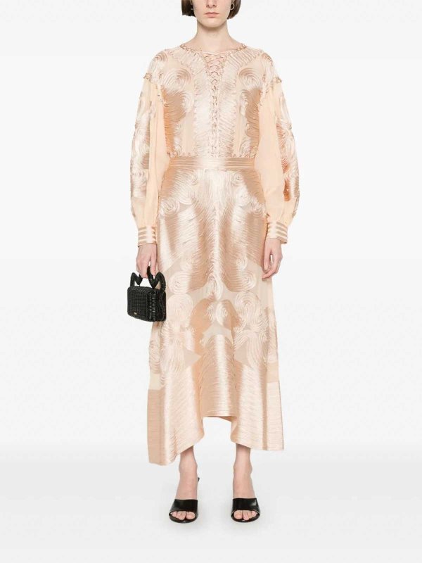 ULLA JOHNSON: Knielange und Midi Röcke online - Midirock - Hellrosa