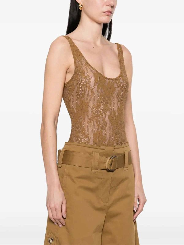 The Best Shops ZIMMERMANN: Tops und Tank Tops - Top - Beige