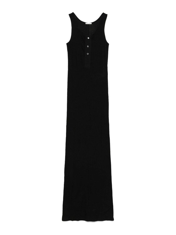 AMI PARIS: maxi dresses - Long Tank Top Dress