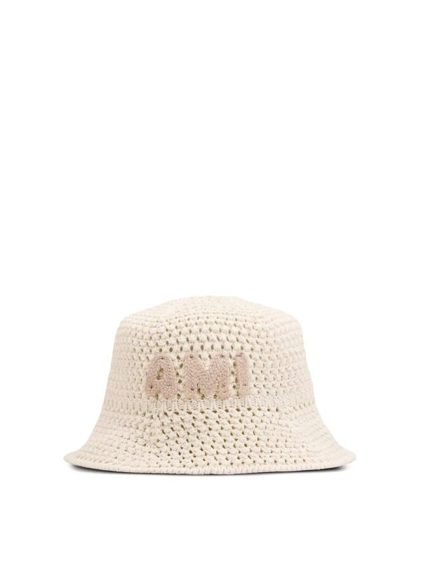 AMI PARIS: 帽子＆キャッブ - 帽子 - クリーム