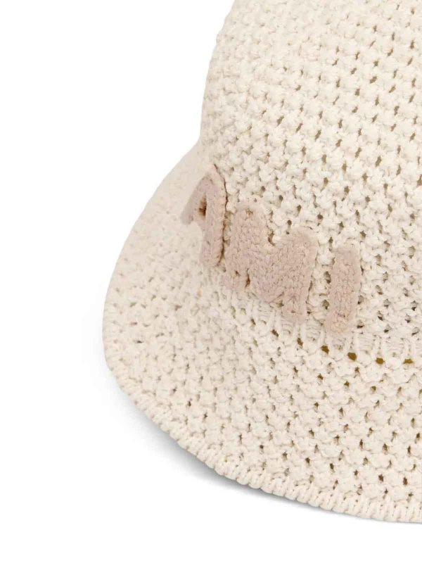 The Best Shops AMI PARIS: 帽子＆キャッブ - 帽子 - クリーム