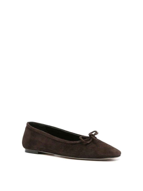 AEYDE: sandals online - Delfina Kid Suede
