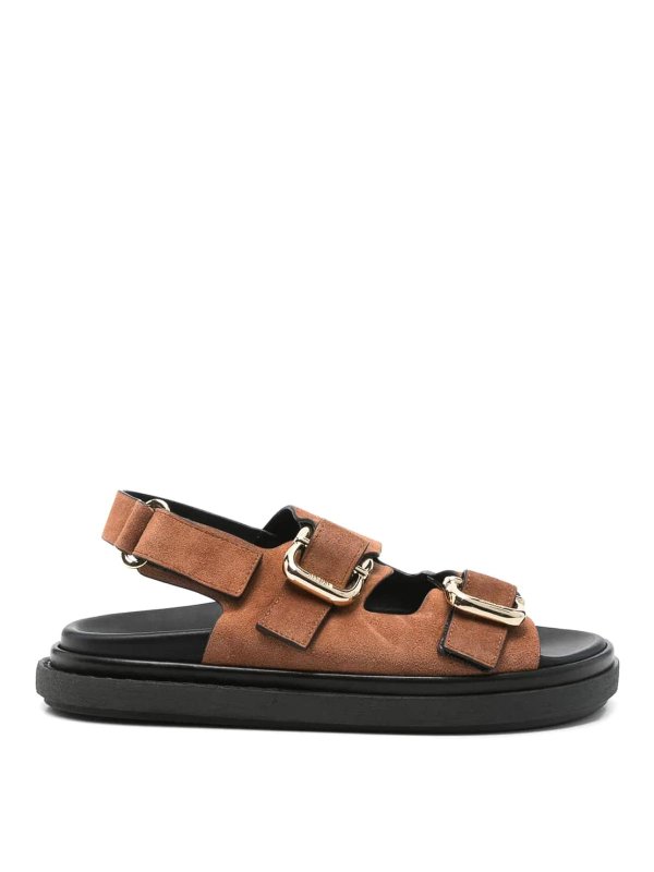 ALOHAS: サンダル - サンダル - ブラウン