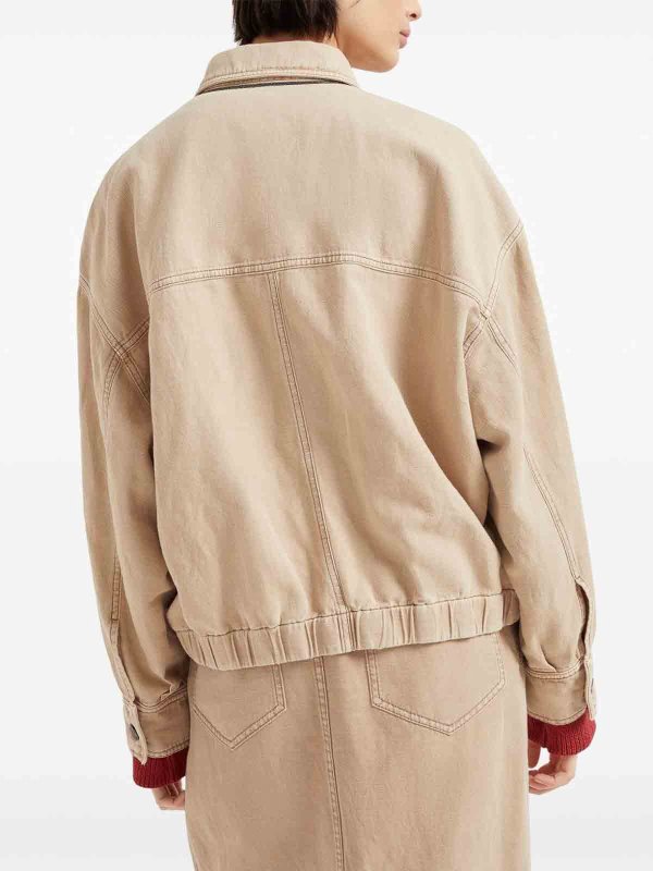 The Best Shops BRUNELLO CUCINELLI: Casualjacke - Beige