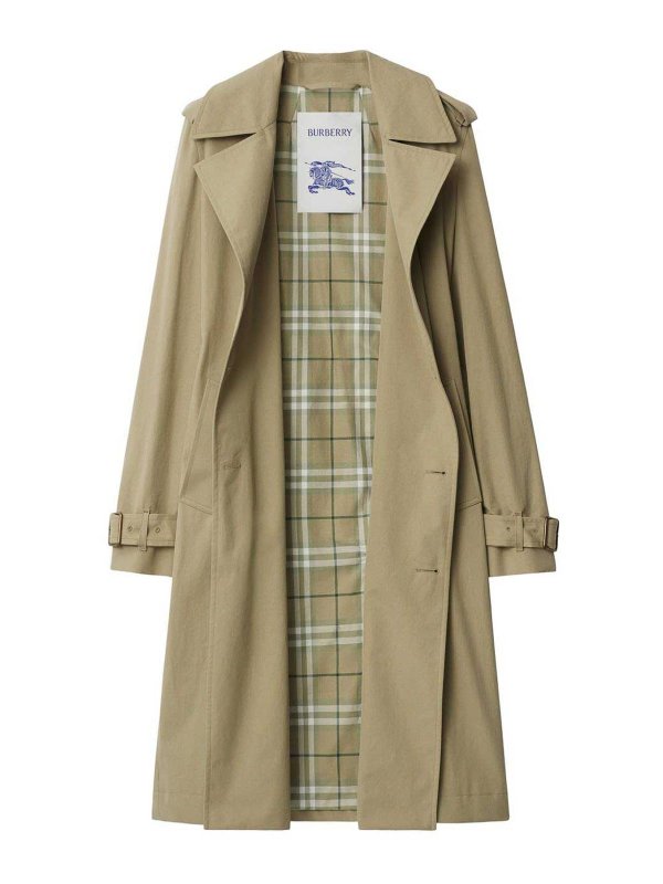 BURBERRY: cappotti trench online - Trench di lunga durata
