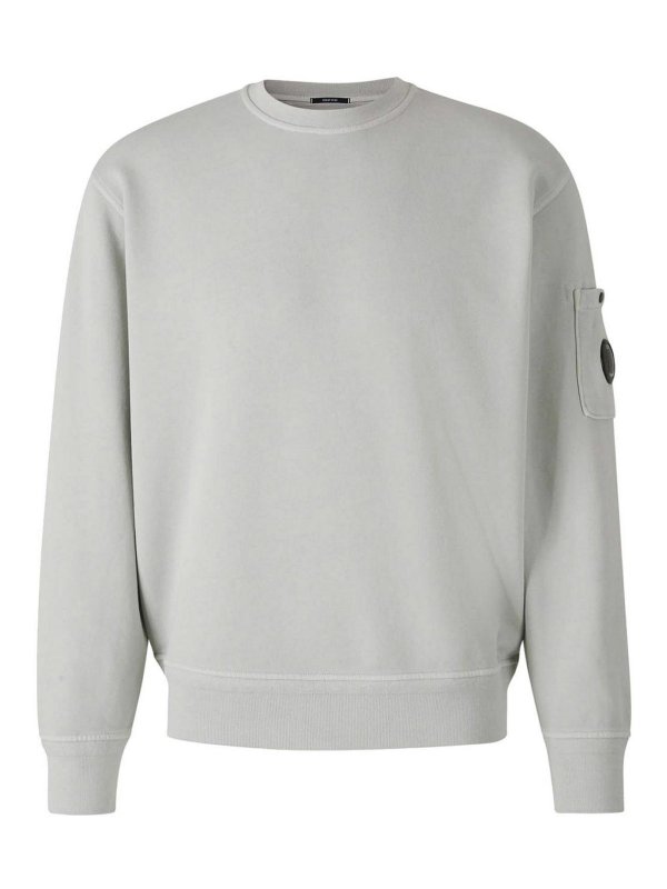 C.P. COMPANY: Sweatshirts und Pullover - Sweatshirt - Grau