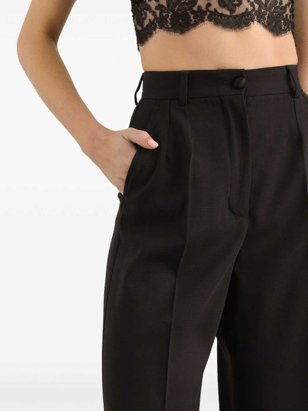 DOLCE & GABBANA: Pantalones casual online - Pantalón Casual - Negro