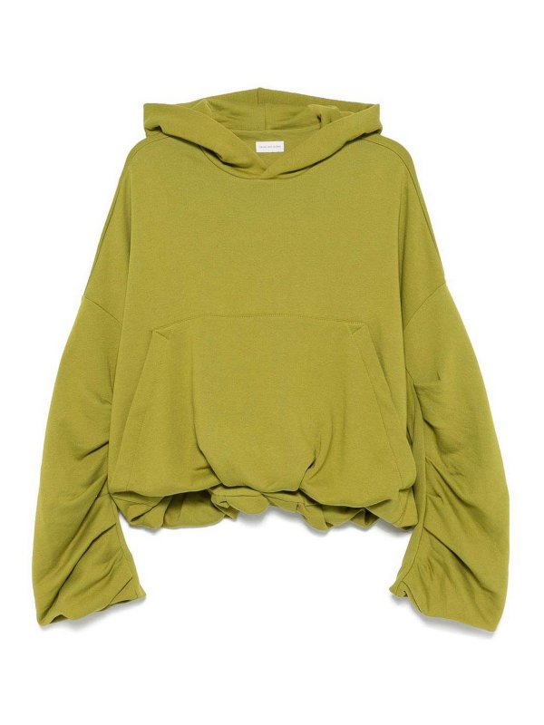 DRIES VAN NOTEN: スウェット＆セーター - スウェットシャツ/セーター - 緑