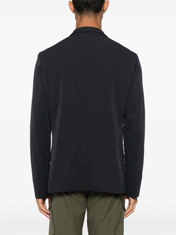 HERNO: blazers online - Seersucker Blazer