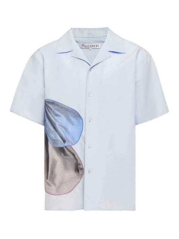 J.W. ANDERSON: Hemden - Hemd - Hellblau