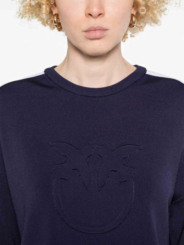 Pinko buy online Logo-Embossed Sweater