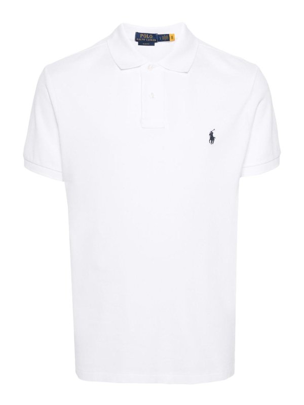 POLO RALPH LAUREN: Poloshirts - Poloshirt - Weiß