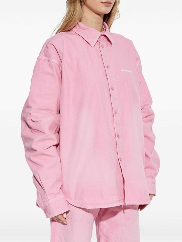 シャツ - ヌードカラー shop online: BALENCIAGA
