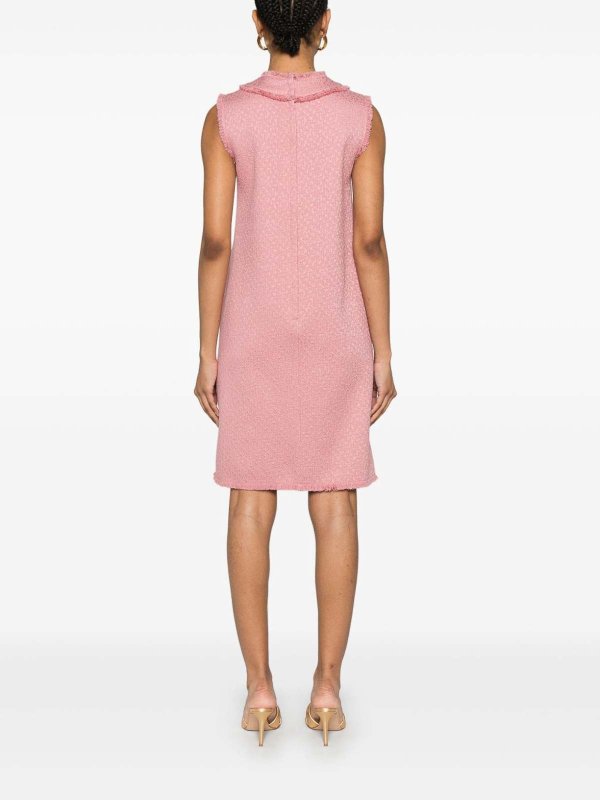 DOLCE & GABBANA: ニーレングスドレス online - 膝丈ドレス - ヌードカラー