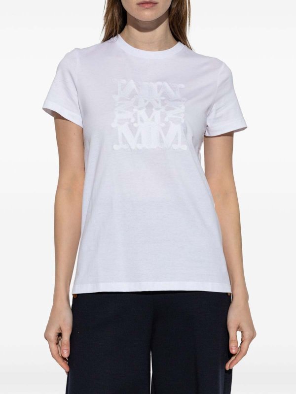 The Best Shops Max Mara: Camisetas - Camiseta - Blanco