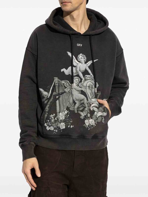 OFF-WHITE: Sweatshirts und Pullover online - Sweatshirt - Schwarz