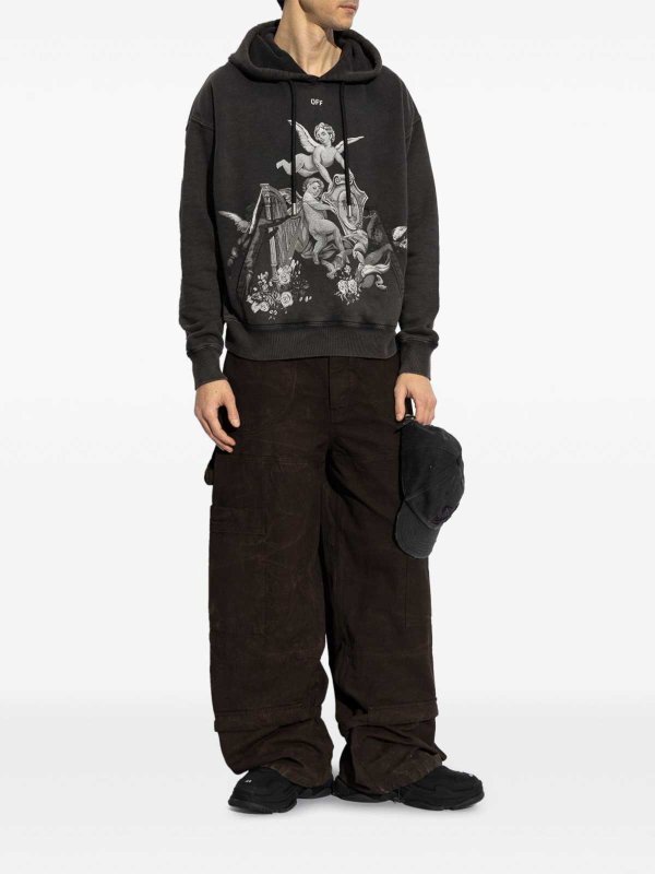 OFF-WHITE buy online Sweatshirt - Schwarz