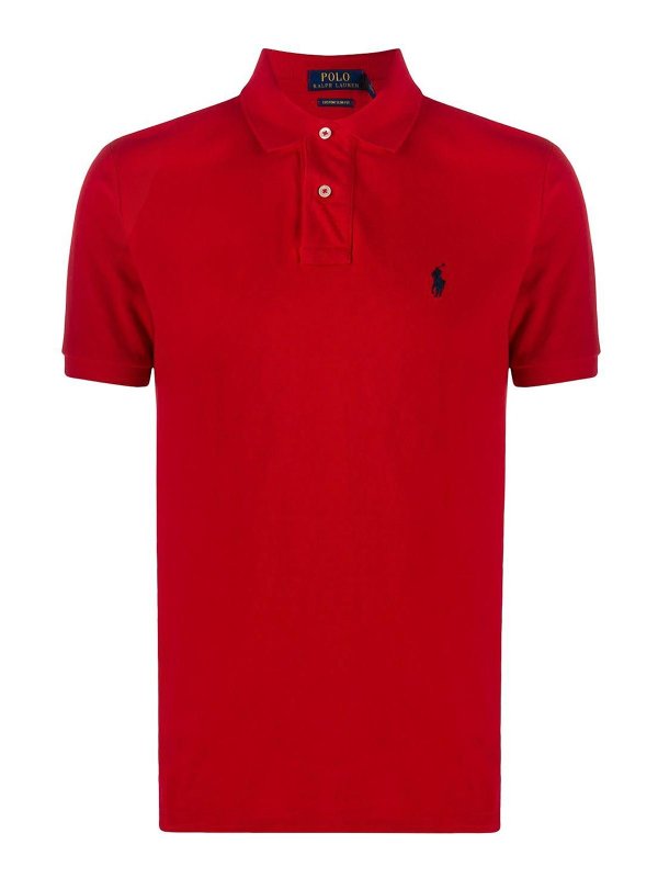 POLO RALPH LAUREN: Polos  - Polo - Rouge