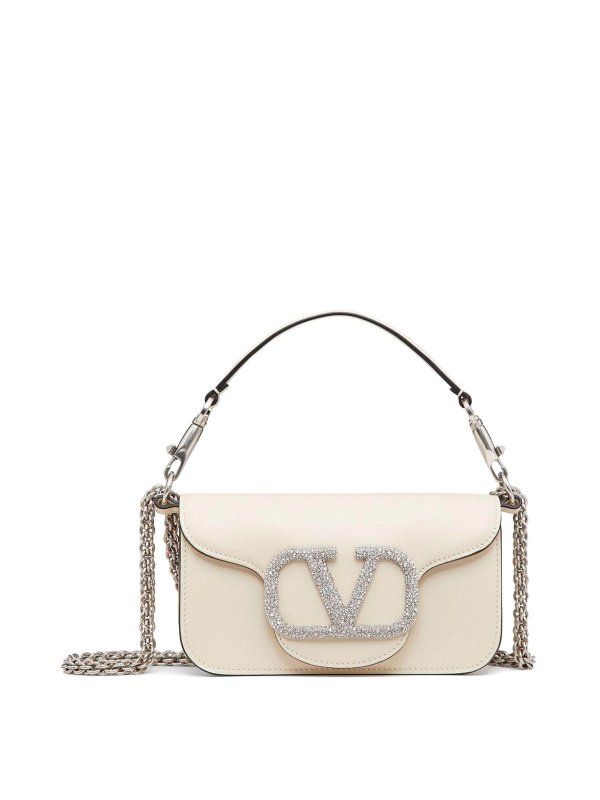 VALENTINO GARAVANI: ショルダーバッグ - ショルダーバッグ - 白