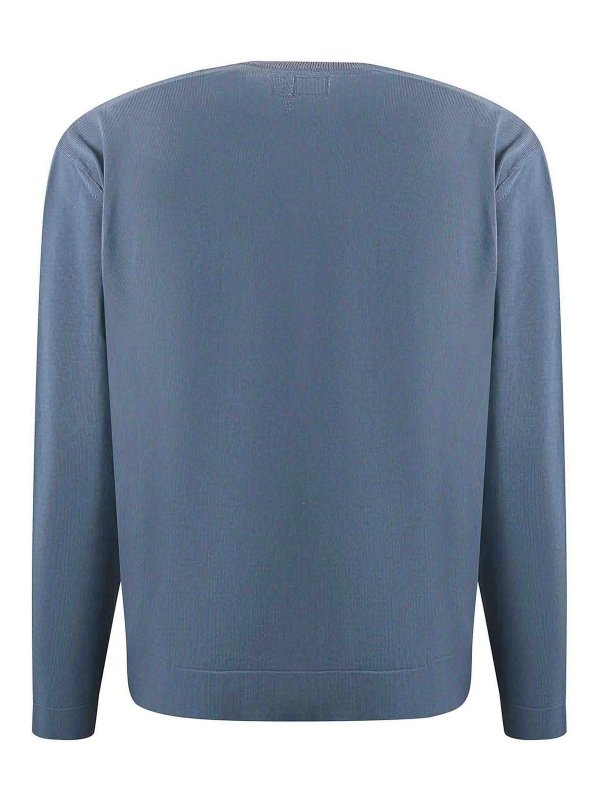 The Best Shops C.P. COMPANY: Strickpullover mit Rundhalsausschnitt - Rundhalspullover - Grün