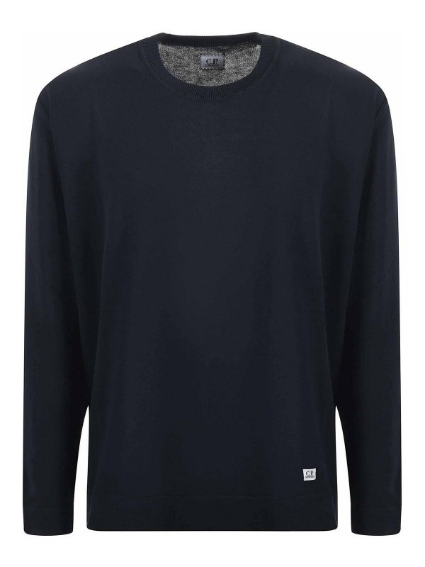 C.P. COMPANY: クルーネック - クルーネック - ブルー