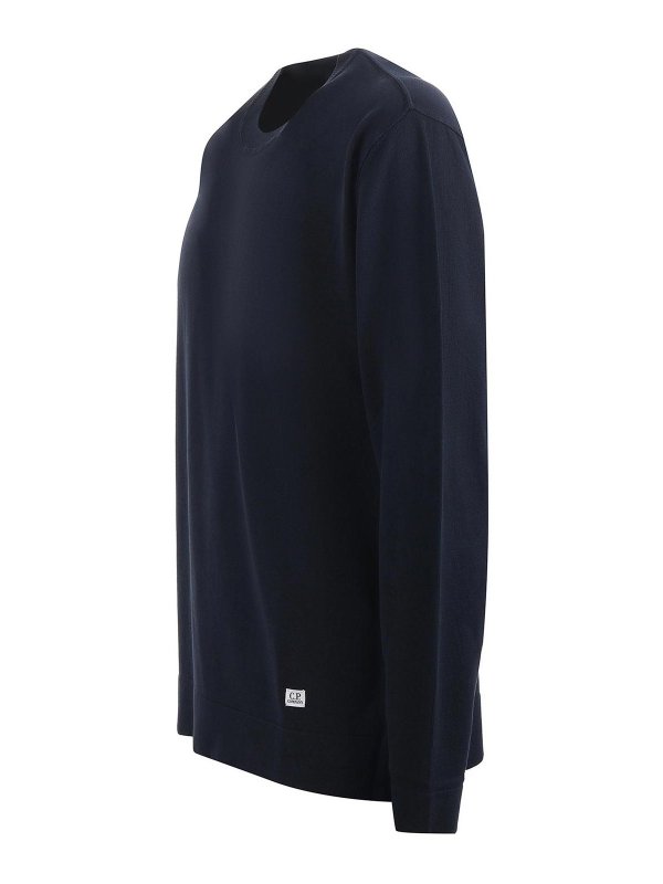 C.P. COMPANY: クルーネック online - クルーネック - ブルー