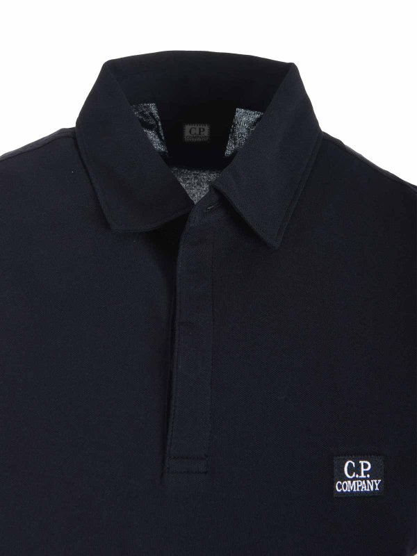 Polo In Stretch Piqu shop online: C.P. COMPANY