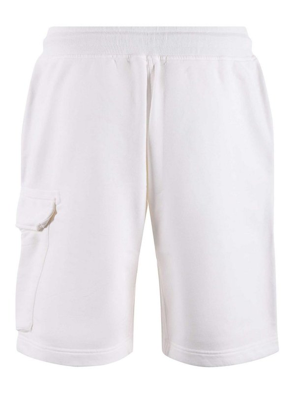 The Best Shops C.P. COMPANY: Hosen Shorts - Shorts - Weiß