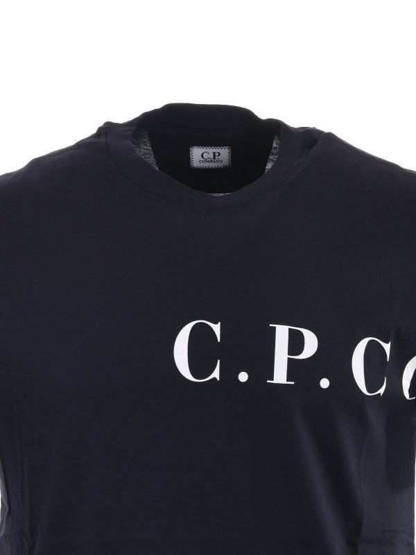 T-Shirt - Bleu shop online: C.P. COMPANY