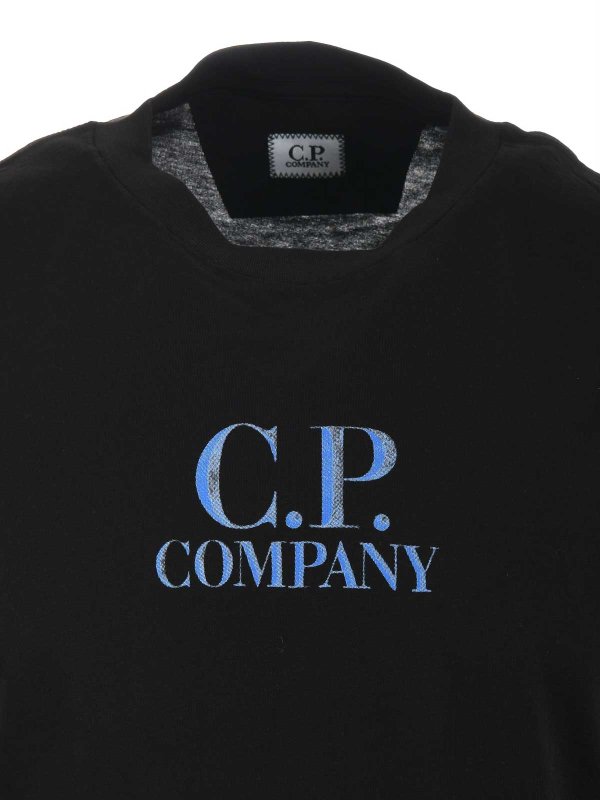 Tシャツ - 黒 shop online: C.P. COMPANY