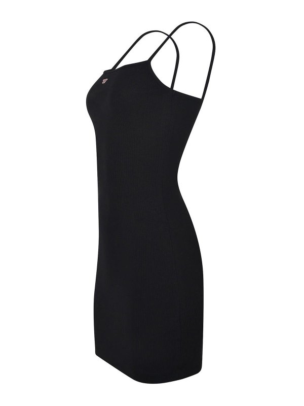 DIESEL: Knielange Kleider online - Knielanges Kleid - Schwarz