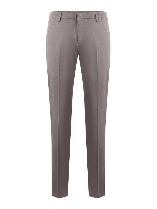 DONDUP: Pantalons casual - Pantalons Décontractés - Gris