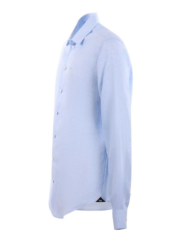 EMPORIO ARMANI: Hemden online - Hemd - Hellblau