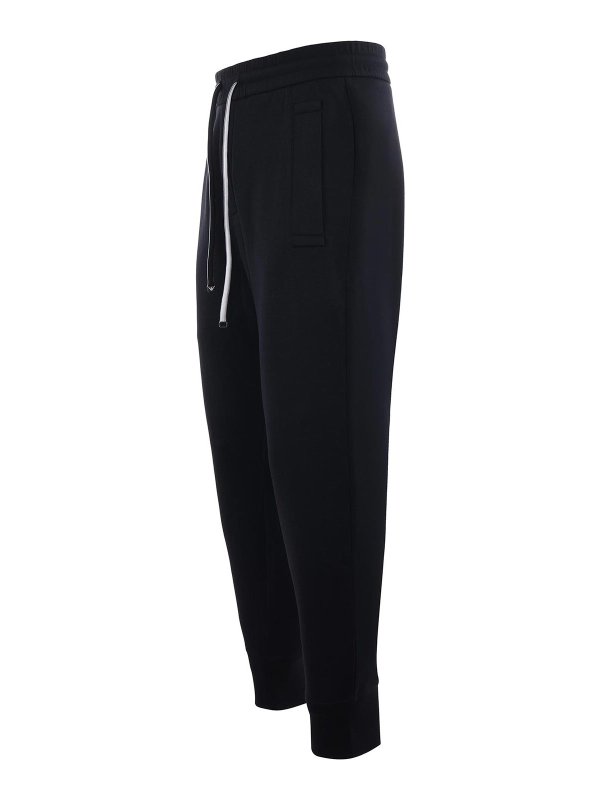 EMPORIO ARMANI: tracksuit bottoms online - Cotton Blend Jogging Pants