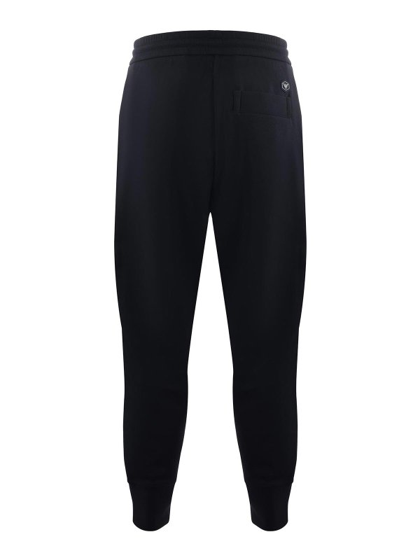 The Best Shops EMPORIO ARMANI: tracksuit bottoms - Cotton Blend Jogging Pants
