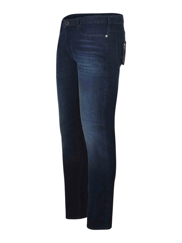 EMPORIO ARMANI: bootcut jeans online - Jeans in Cotton