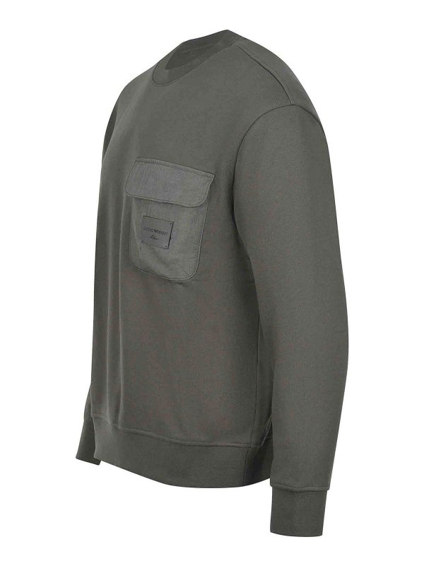 EMPORIO ARMANI: Sweatshirts & Sweaters online - Sweatshirt in Cotton