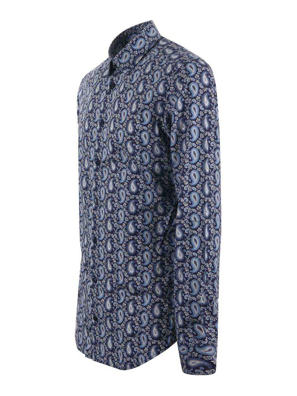 ETRO: camicie online - Camicia di cotone allungata