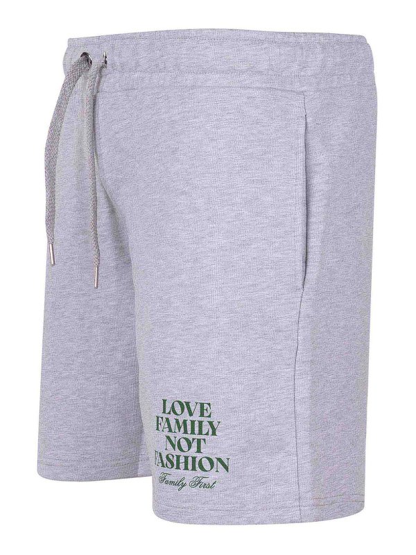 FAMILY FIRST: トラウザーショーツ online - ショートパンツ - ライトグレー