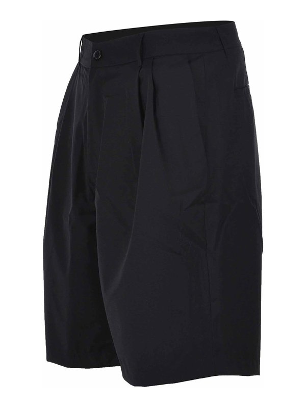 FAMILY FIRST: pantaloni shorts online - Shorts fatti di miscela di lana