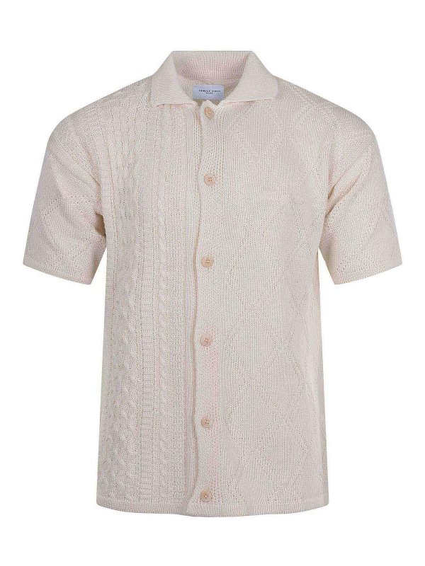 FAMILY FIRST: シャツ - シャツ - ベージュ