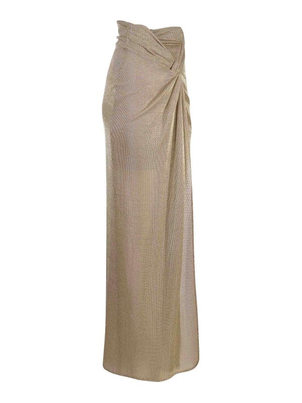 GIUSEPPE DI MORABITO: Knielange und Midi Röcke online - Midirock - Gold