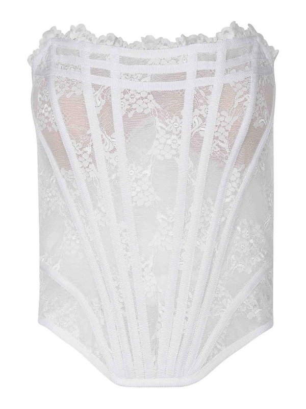 GIUSEPPE DI MORABITO: トップス＆タンクトップ - トップ/タンクトップ - 白