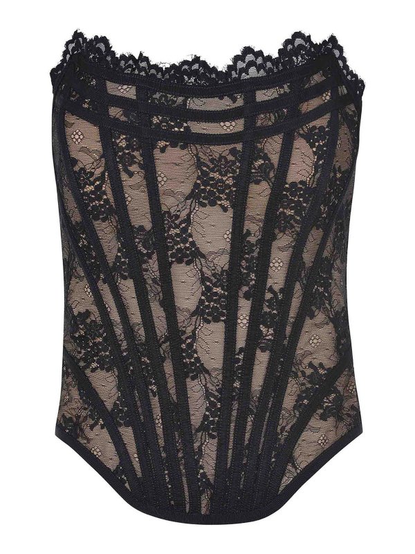 GIUSEPPE DI MORABITO: トップス＆タンクトップ - トップ/タンクトップ - 黒