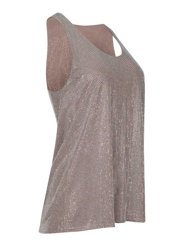 GIUSEPPE DI MORABITO: Top e canotte online - Top canotta in viscosa