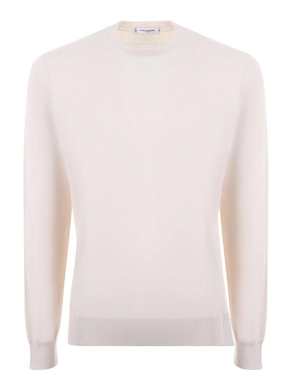 Paolo Pecora: crew necks - Sweater Cotton Thread
