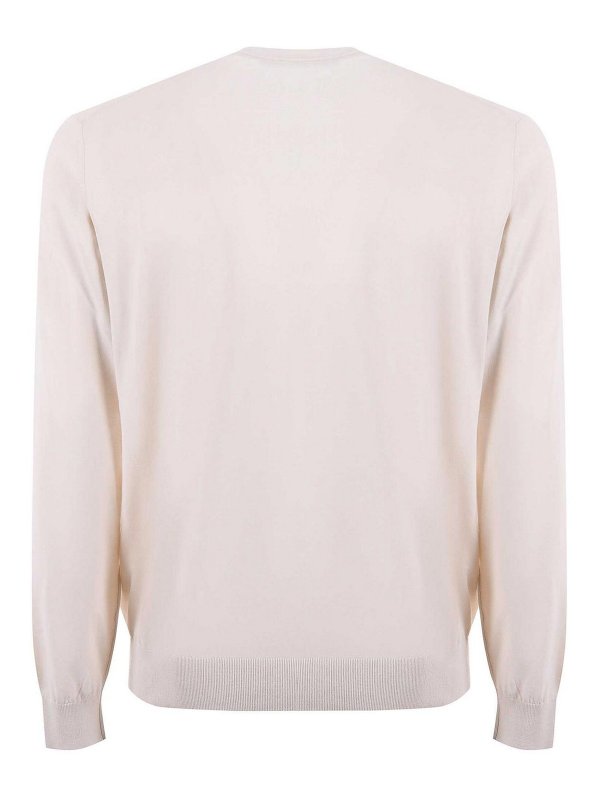 The Best Shops Paolo Pecora: crew necks - Sweater Cotton Thread
