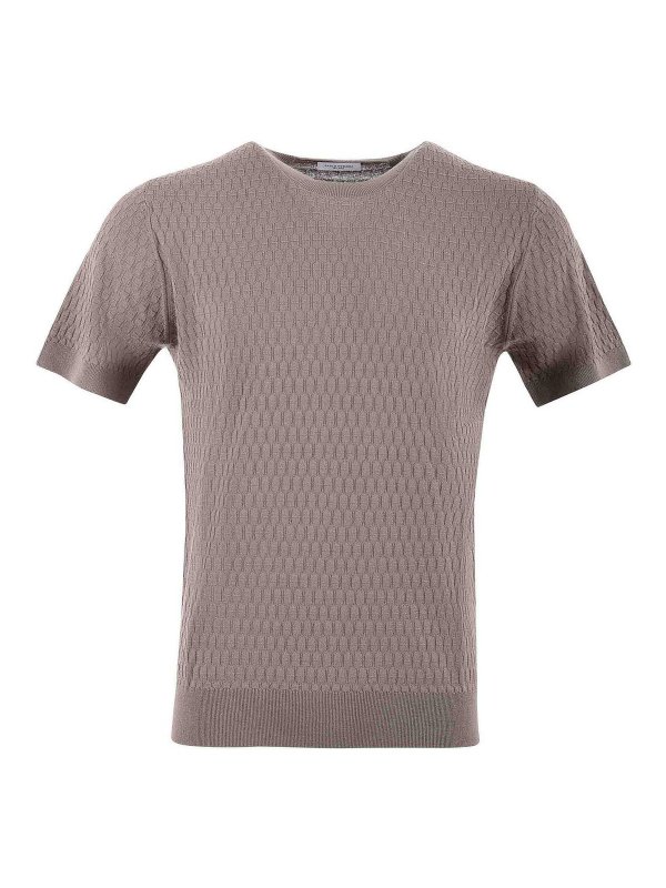 Paolo Pecora: Camisetas - Camiseta - Marrón