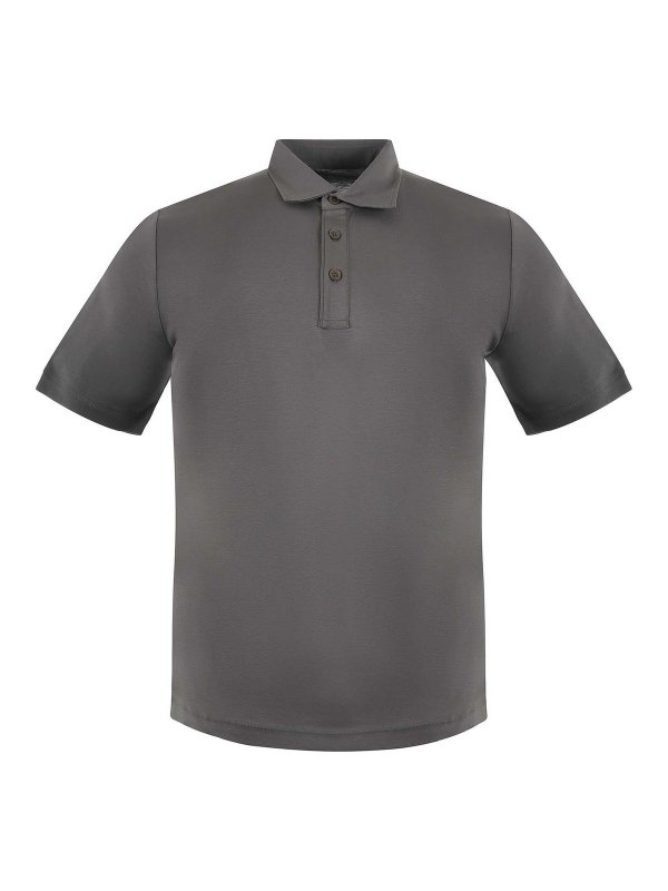 PEOPLE OF SHIBUYA: ポロシャツ - ポロシャツ - グレー